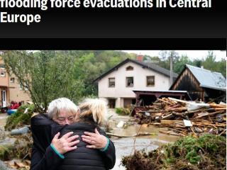 连遭暴雨侵袭 中东欧多国已有至少8人死亡