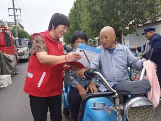 阳信县洋湖乡全国科普日主场活动暨健康科普教育宣传活动启动