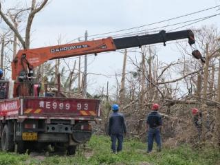 普安供电局：千里驰援 助力海南抢修复电