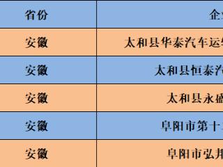 阜阳曝光5家交通安全高风险运输企业