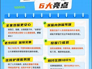 打破医保参保地限制，有医保就能参保，全国版惠民保“全家保”正式开放参保