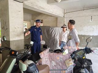 马鞍山消防推进架空层电动自行车消防安全整治