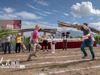 福建永春：举行蔗农趣味运动会