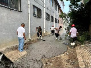 徐家楼街道宅子村：背街小巷焕新颜，道路硬化暖民心