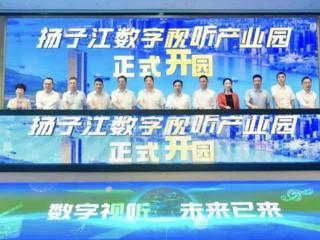 扬子江数字视听产业园开园 首批10家企业签约入驻