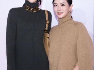 章泽天出席时装秀，与一众富豪名流同框稳坐C位，生2娃后仍似少女