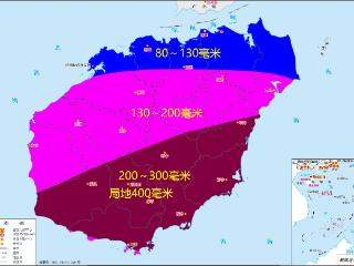 受热带辐合带和冷空气共同影响 22日～24日海南岛将有强降水天气