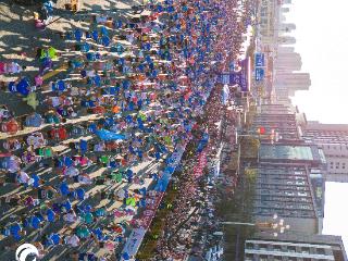 高清组图丨4万人参赛！魅力太马，激情开跑！