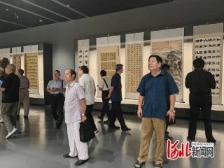 邢台市离退休干部书画作品展在邢台博物馆开展