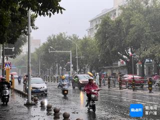 注意！三亚今日还将有强降雨天气