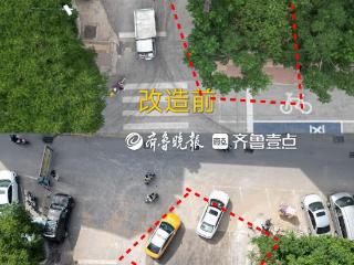 追踪丨泰城这个路口拓宽9米，拆除挡视线绿化带，市民出行方便了