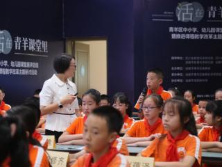 成都青羊区举办中小学、幼儿园课堂展评总结暨推进课程教学改革主题研讨活动