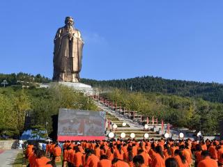 穿越古今，“2024尼山敬师礼”举行