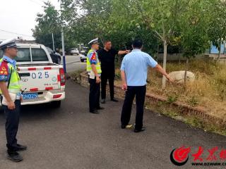 泰安交警岱西大队：节前调研景区周边道路 提前谋划国庆假期安保