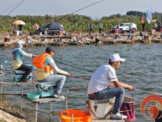 “好运山东·乐钓岩马”2024年中华垂钓大赛“国缘杯”山东枣庄选拔赛在山亭激情开赛