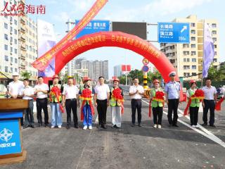 更方便！海口白龙路下穿通道工程通车