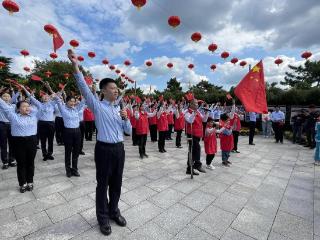 百人快闪、索道上新、花卉添彩！蓬莱阁景区“花”式迎国庆