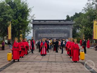 让国庆节更有文化味！铜梁安居古城举行甲辰年文庙祭孔大典