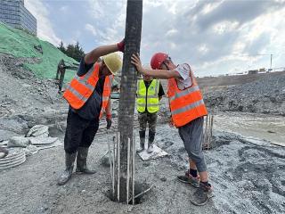 国庆我在岗丨中建五局总承包公司湖南公司多个项目奋战一线