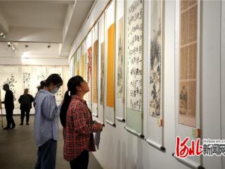 庆祝中华人民共和国成立75周年赞皇县书画作品展开展