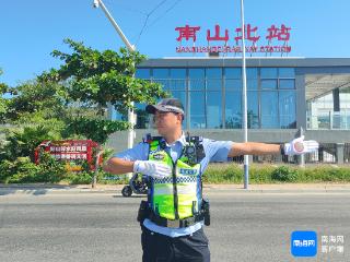 国庆我在岗 | 三亚市公安局交警支队崖州大队：全员坚守一线 守护平安保畅通