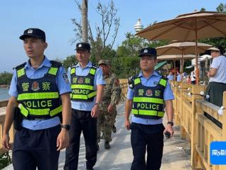 国庆我在岗 | 景“警”相随 文昌海岸警察为游客护航