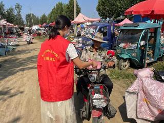 临沭县郑山街道“移风易俗”走进南古大集