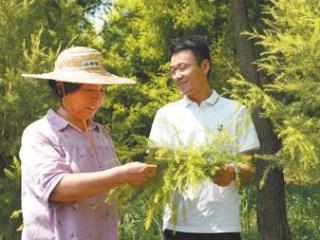 “村民过上好日子就是我最大的幸福”（“我是党员，我在岗位”）