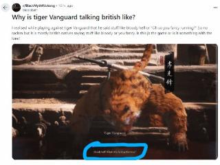 虎先锋英配口音引热议 老外：讽刺英国抢走灵吉佛头？