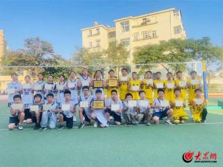 团结协作 青岛淮阳路小学在2024年“奔跑吧·少年”市北区中小学生排球比赛中荣获佳绩！