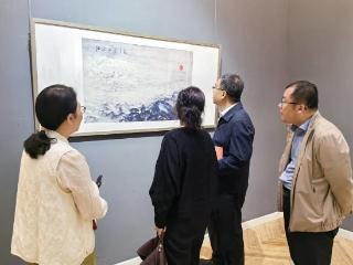 “关山月于希宁花鸟画艺术专题展”在潍坊市于希宁艺术馆开幕