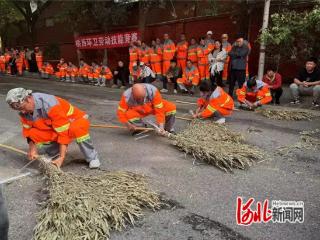 石家庄市桥西区环卫大队举办劳动技能竞赛