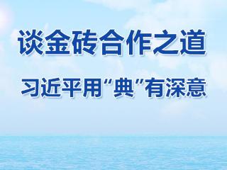 学习观｜谈金砖合作之道 习近平用“典”有深意