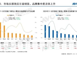 2024年智能门锁线上销量TOP10出炉：小米夺冠 第二、第三狂降价