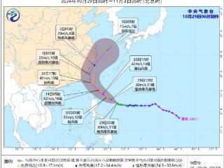 海南岛等地仍有强降雨 台风“康妮”将影响东南沿海