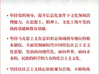 看图学习丨筑牢强国建设、民族复兴的文化根基 总书记作出最新部署