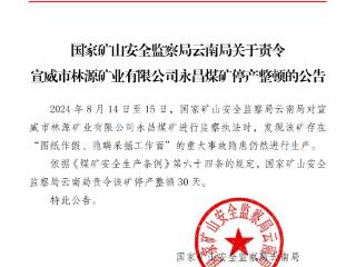 云南一煤矿图纸作假、隐瞒采掘工作面，涉重大事故隐患被罚192万元