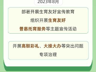 一图看懂丨降低生育、养育、教育成本 政策组合拳突显“四大亮点”