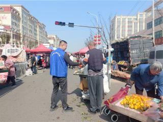 城阳大集、城阳批发市场垃圾分类普宣进行时