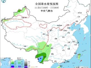 云南等地有较强降水 新疆有雨雪天气