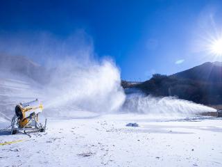 国家高山滑雪中心启动2024—2025雪季造雪工作