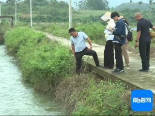 万宁：全面排查抓紧修复受损高标准农田