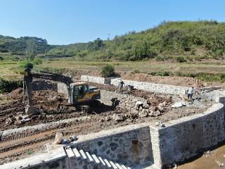 湖南中方县：高标准农田建设正酣