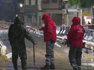 西班牙强降雨再度来袭 多地交通瘫痪超3000人被疏散