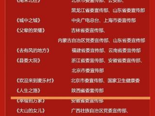 正在公示！电视剧《人生之路》入选第十七届精神文明建设“五个一工程”优秀作品奖