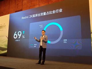 Redmi 2K屏手机出货超过1000万台：位居行业第一