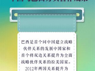 众行致远 | 数读中国与巴西务实合作成果