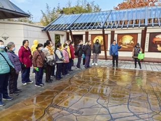 装备部社区新时代文明实践站走进石景山区规划展览馆参观学习