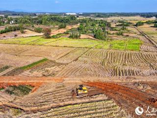 江西宜丰：冬闲时节建设高标准农田