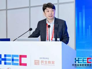 黄河科技学院参加第62届中国高等教育博览会杨保成作主题报告